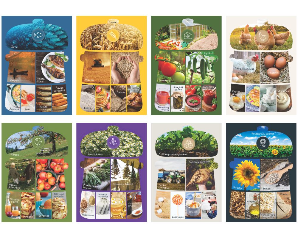 Educational puzzle ENJOY YOUR MEAL, for children aged 3-7