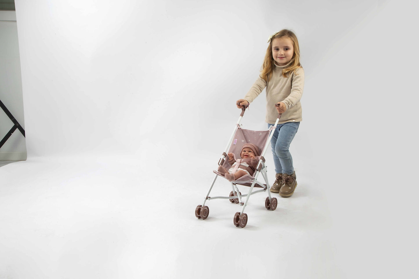 Arias Dolls Baby Stroller, Bear