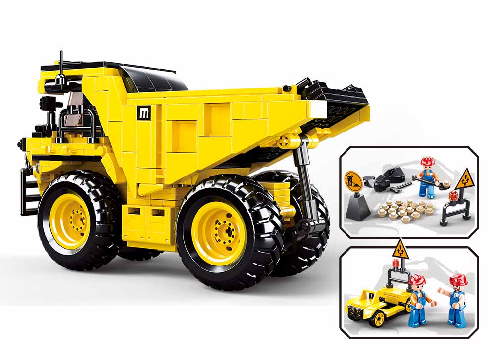 Sluban Building Blocks, Mining Machines, 416 pcs.