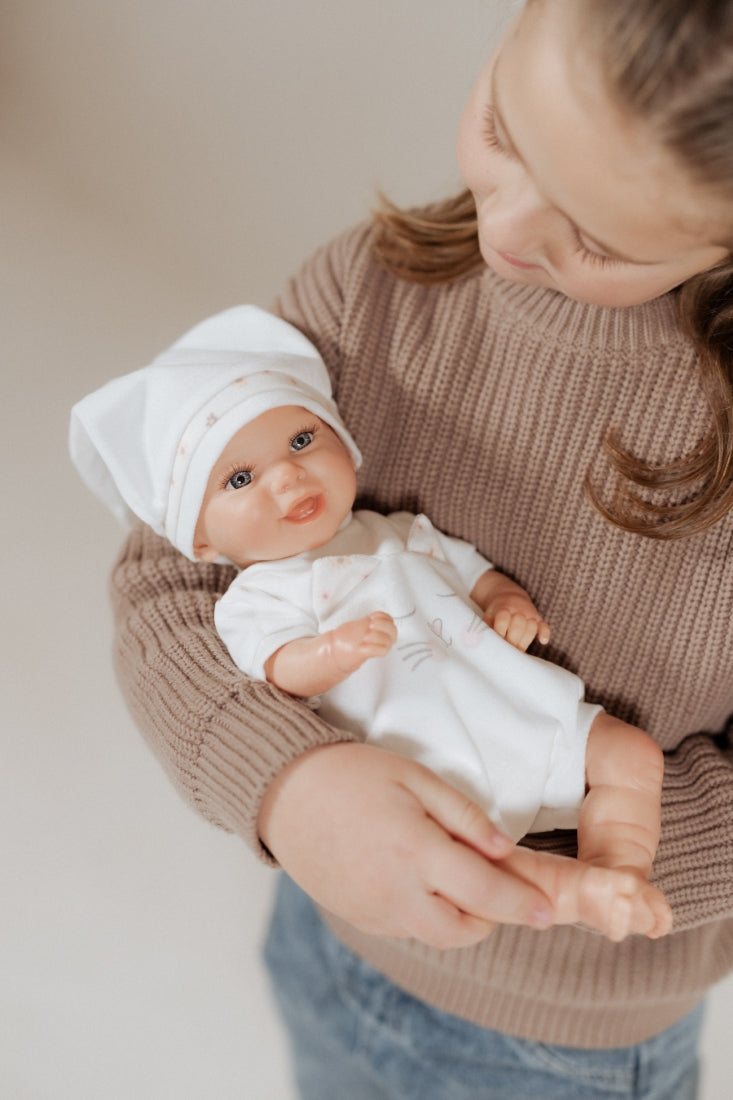 Arias Reborn lėlė kūdikėlis su miego pagalve, 35 cm