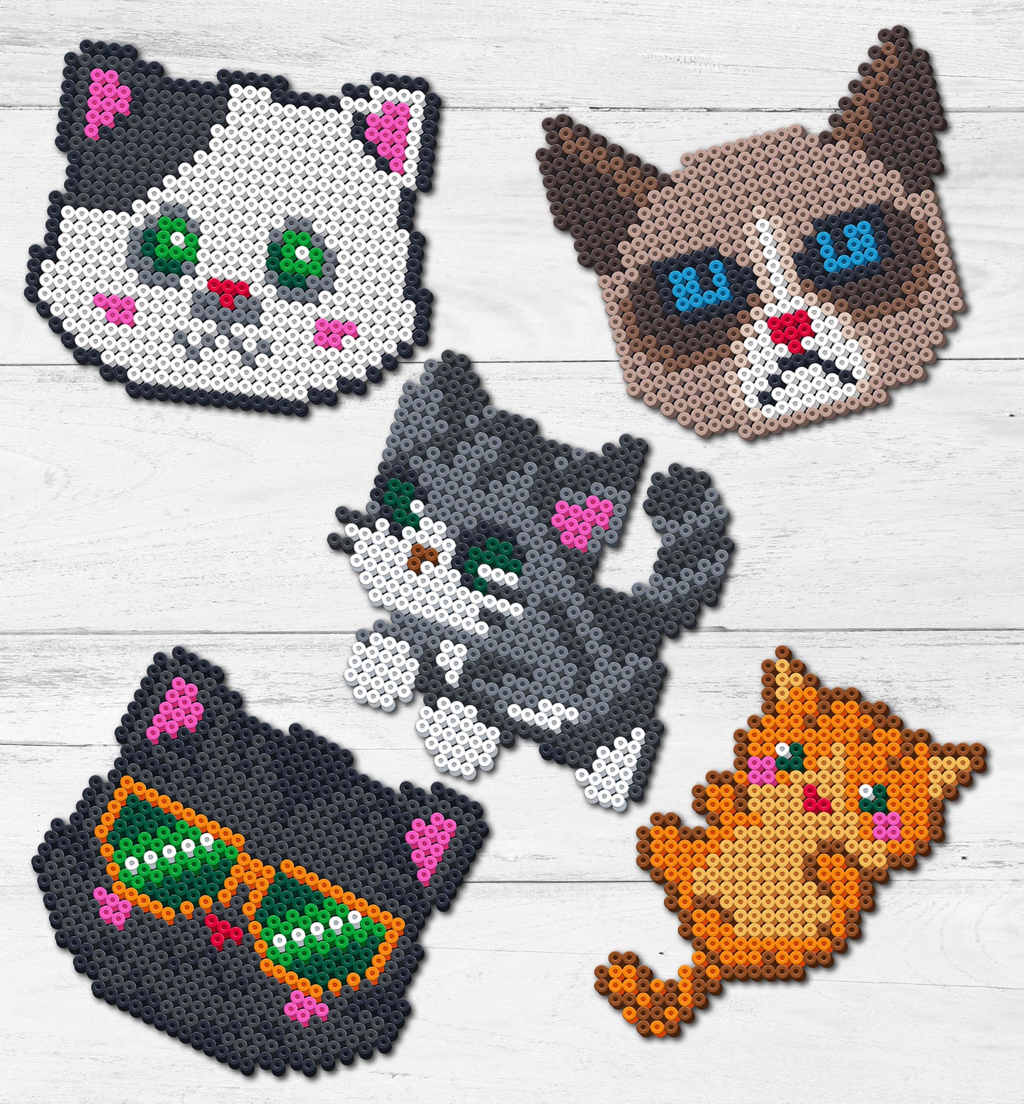 Splat Planet Ironing Beads, Kittens