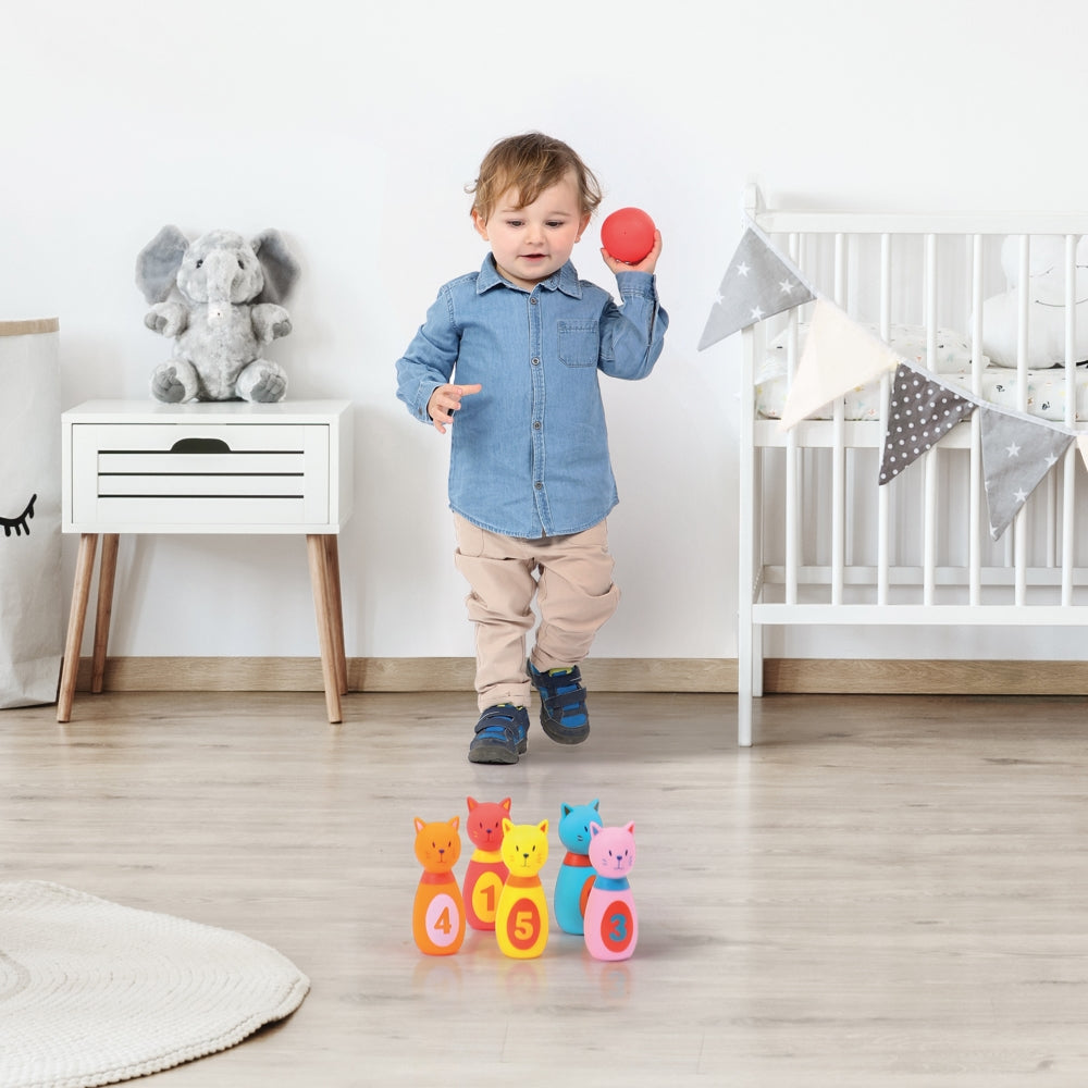 LUDI Bowling Set Kittens