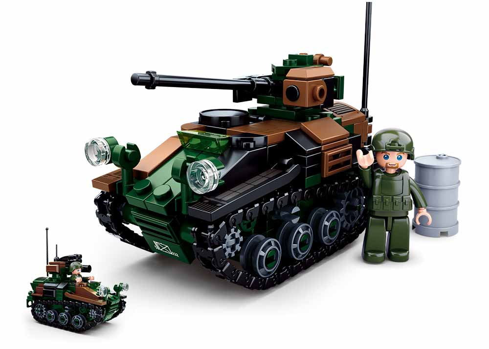 Sluban building blocks, Tank, 245 pcs.
