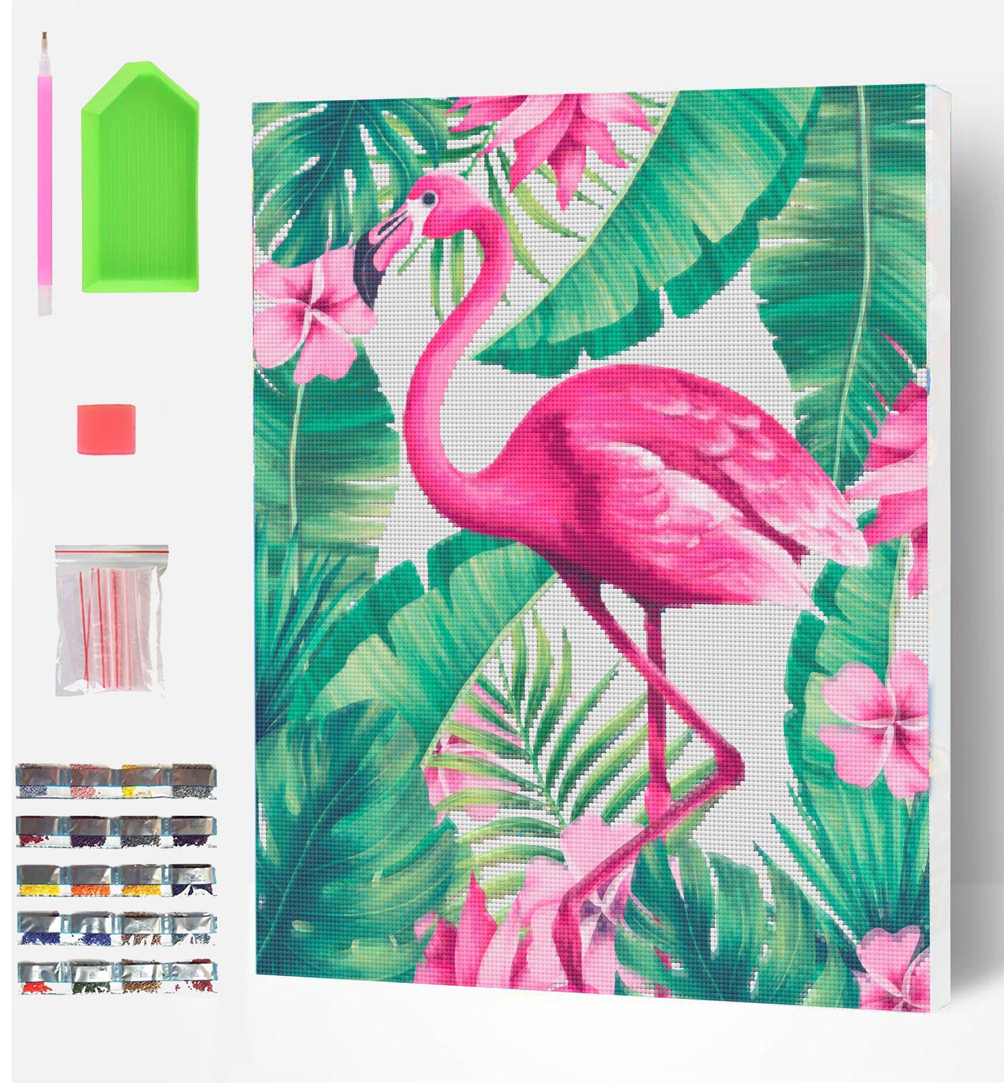 Splat Planet Diamond Painting FLAMINGO 30x40 cm