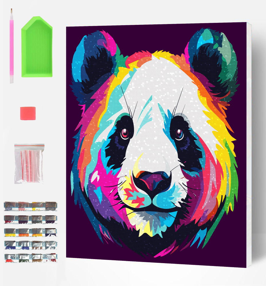 Splat Planet Diamond Puzzle PANDA 2 30x40 cm
