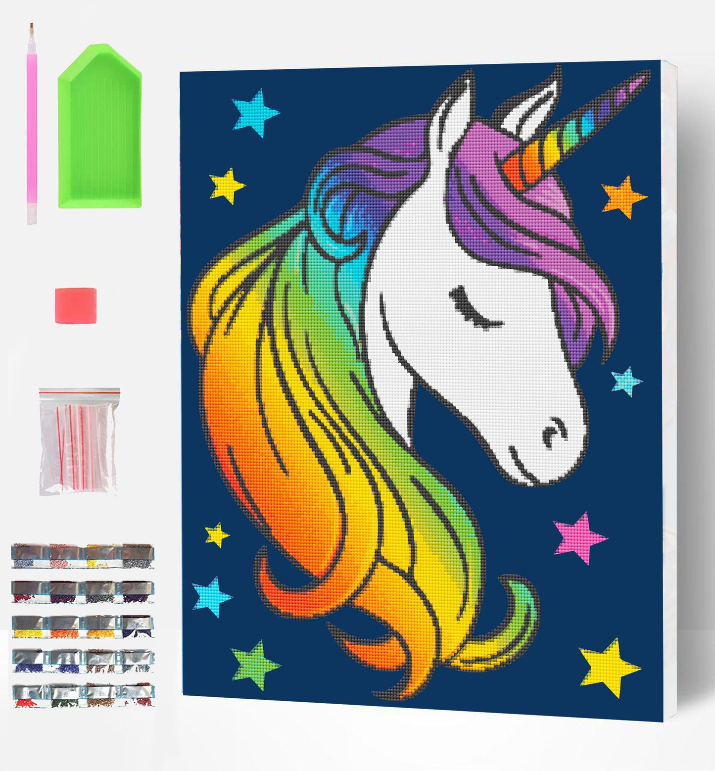 Splat Planet Diamond Painting UNICORN 30x40 cm