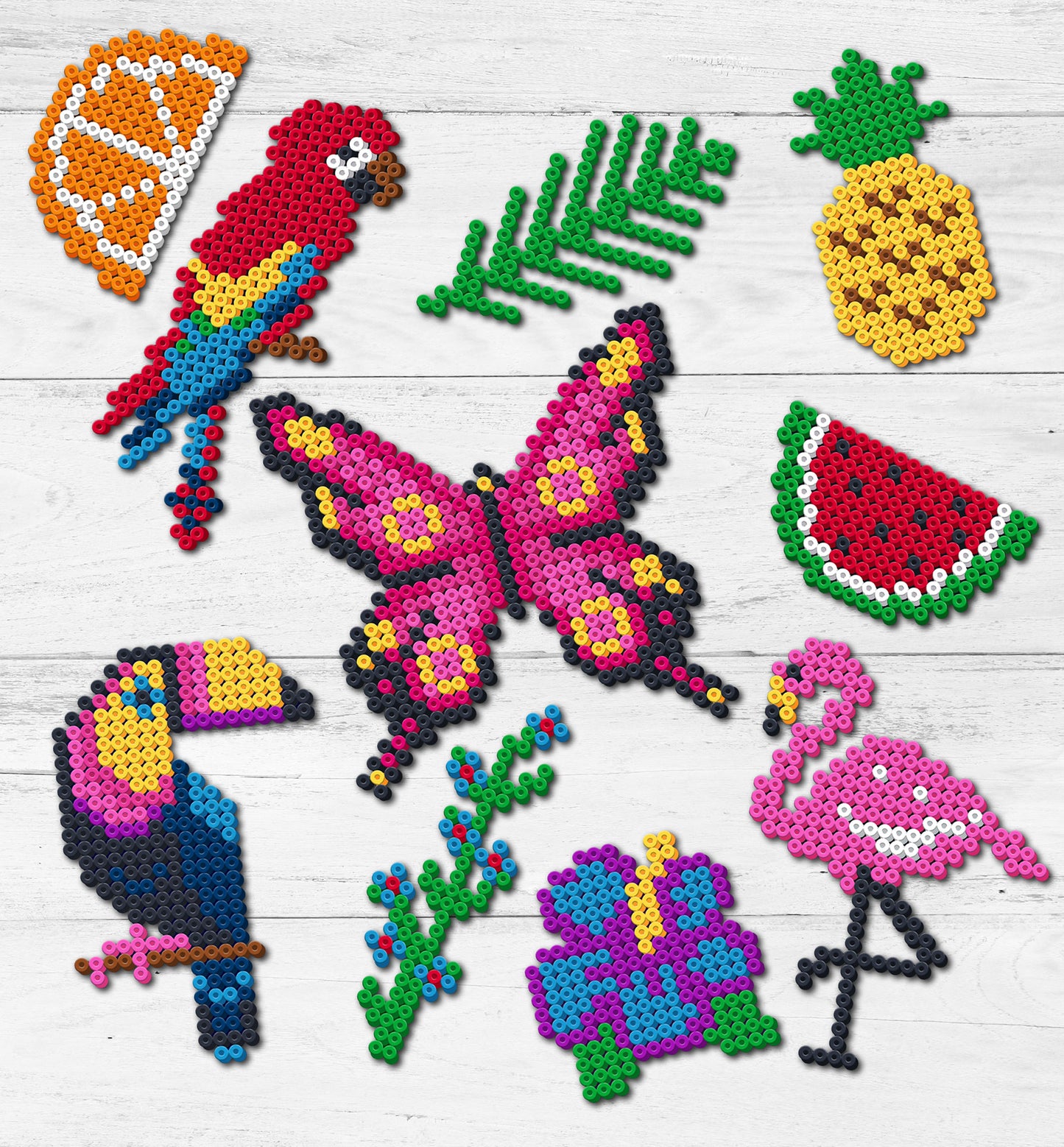 Splat Planet Ironing Beads, Tropics