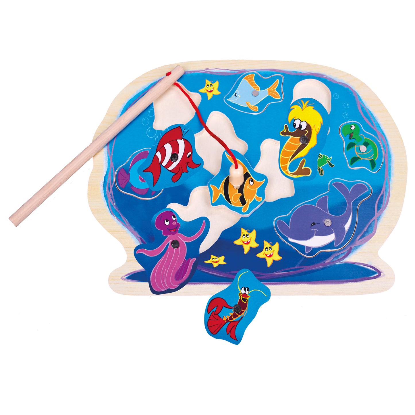 We are fishing in an aquarium, 11 pieces