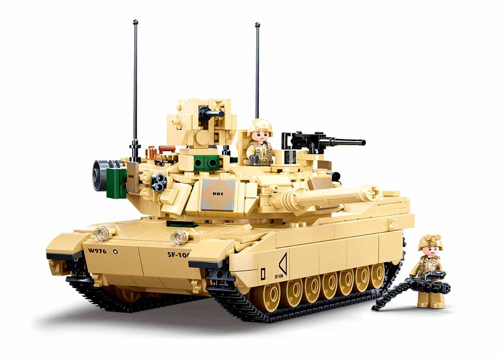 Sluban konstruktorius, M1A2 SEP v2 Abrams kovinis tankas 781 det.