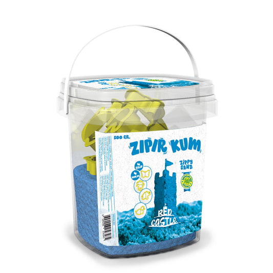 Red Castle modeliavimo smėlis, mėlynas 500 g | Red Castle