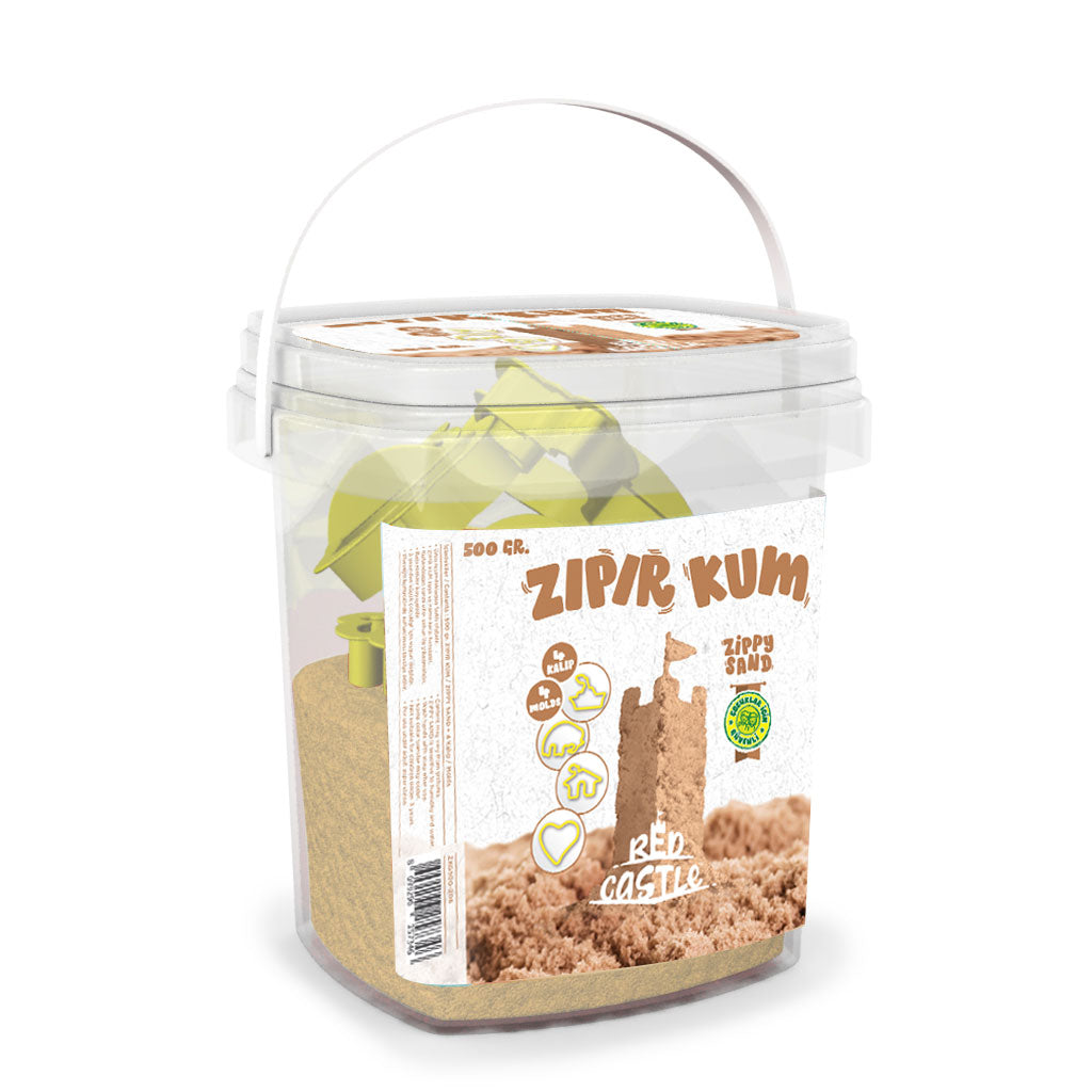 Red Castle modeliavimo smėlis, natūralios spalvos 500 g | Red Castle