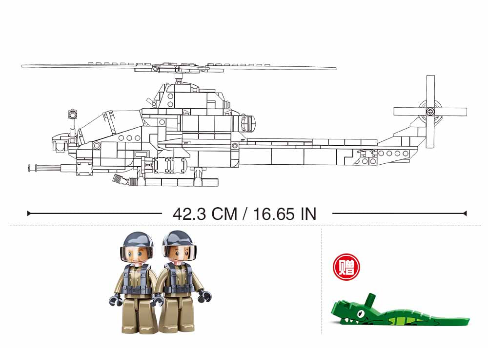 Sluban konstruktorius, AH-1Z atakos sraigtasparnis, 482 det.