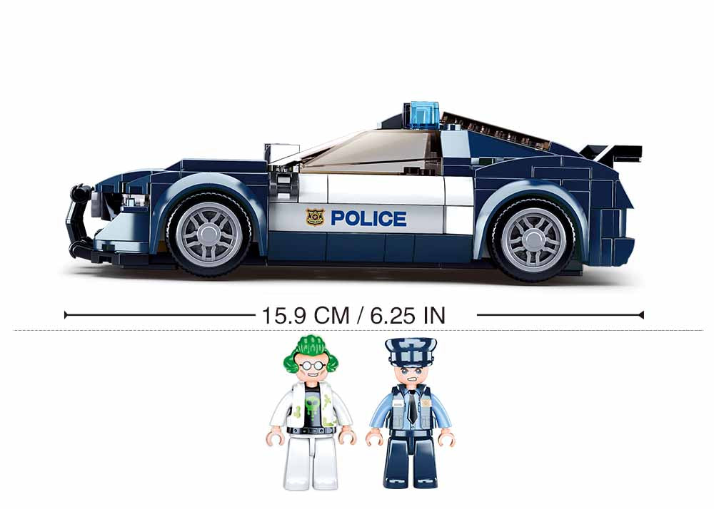 Sluban konstruktorius, Policijos automobilis, 284 det.