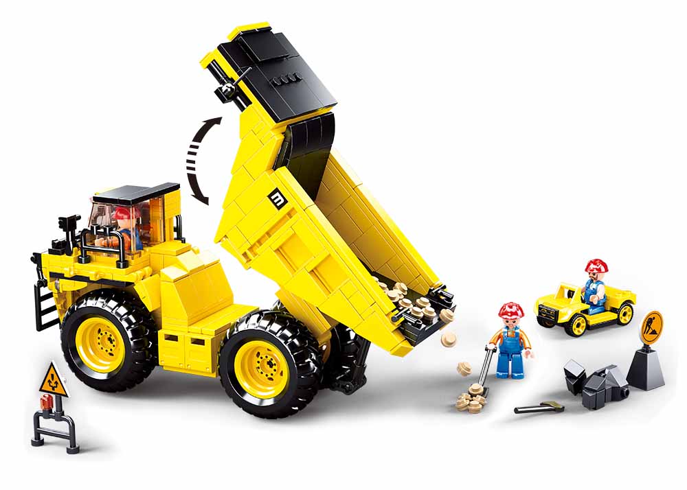Sluban Building Blocks, Mining Machines, 416 pcs.