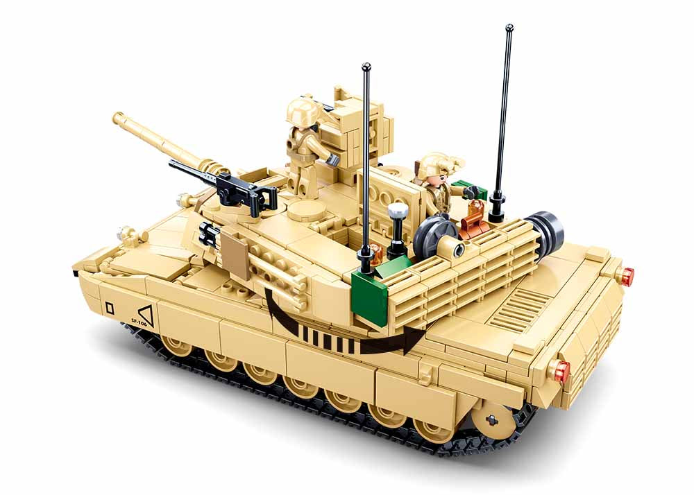 Sluban konstruktorius, M1A2 SEP v2 Abrams kovinis tankas 781 det.