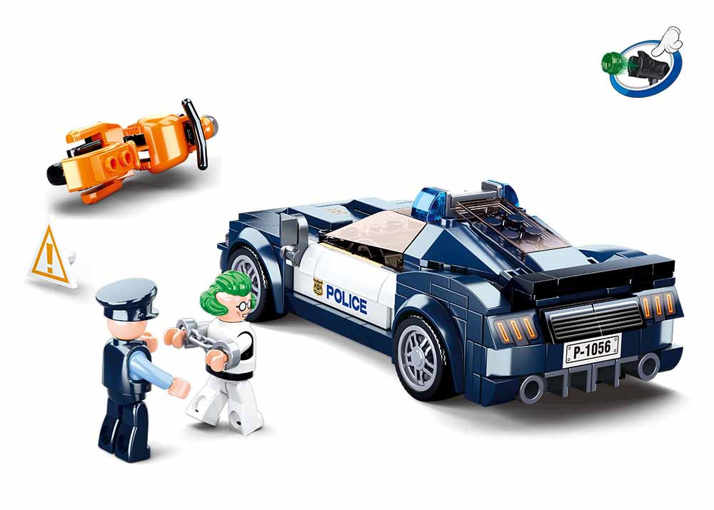 Sluban konstruktorius, Policijos automobilis, 284 det.