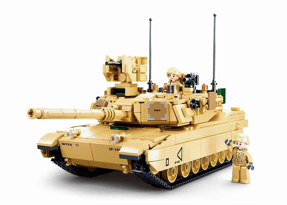 Sluban konstruktorius, M1A2 SEP v2 Abrams kovinis tankas 781 det.