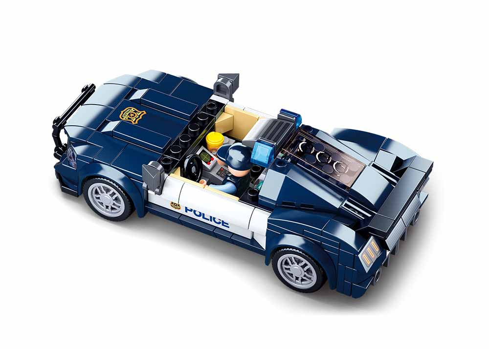 Sluban konstruktorius, Policijos automobilis, 284 det.