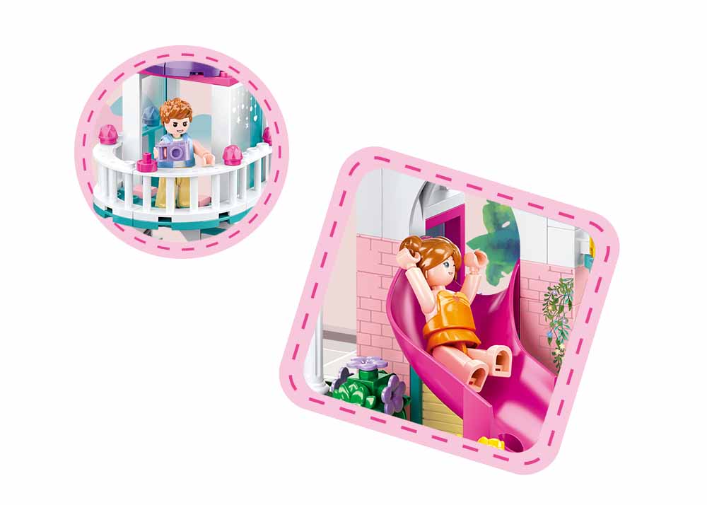 Sluban Building Bricks, Home Party, 230 pcs.