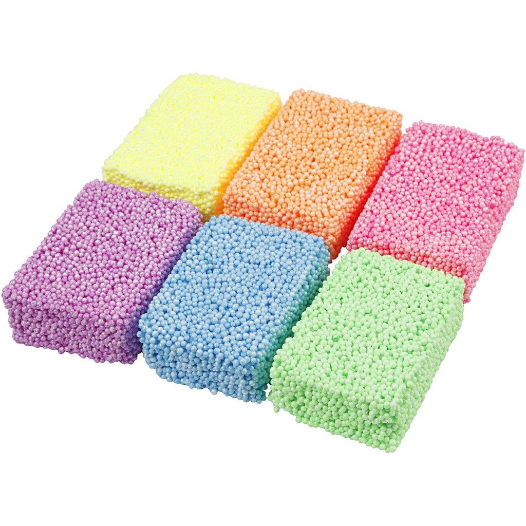 Reusable bubble modeling clay
