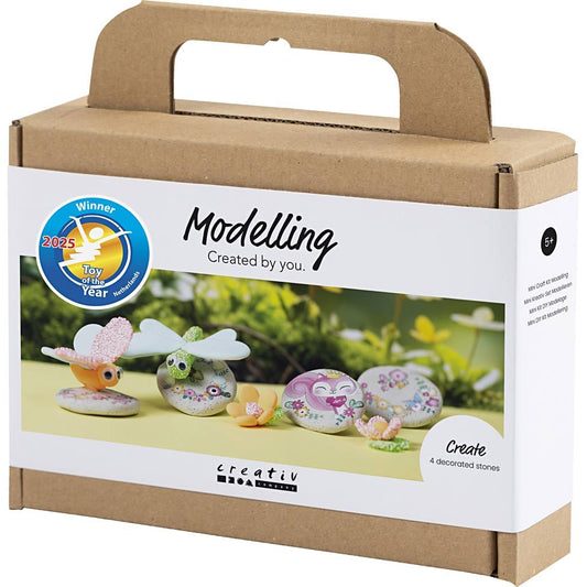 Creativ rankdarbių rinkinys, Mano unikalūs akmenukai