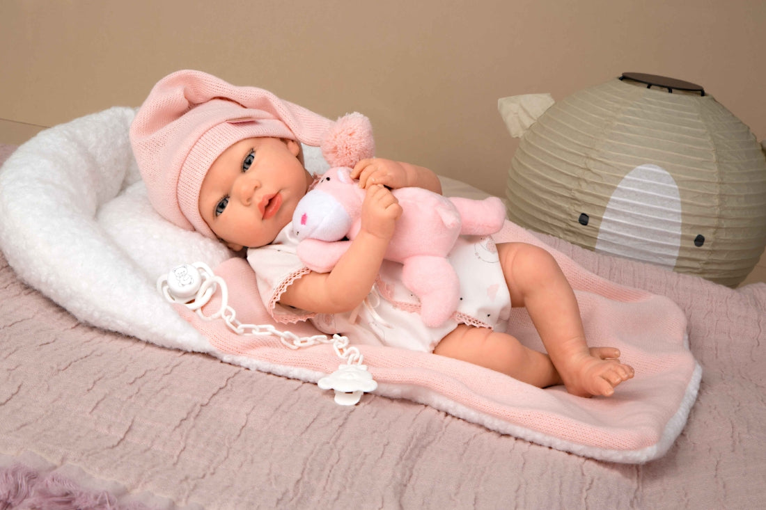 Arias Reborn lėlė kūdikėlis Arielė, 40 cm | ARIAS
