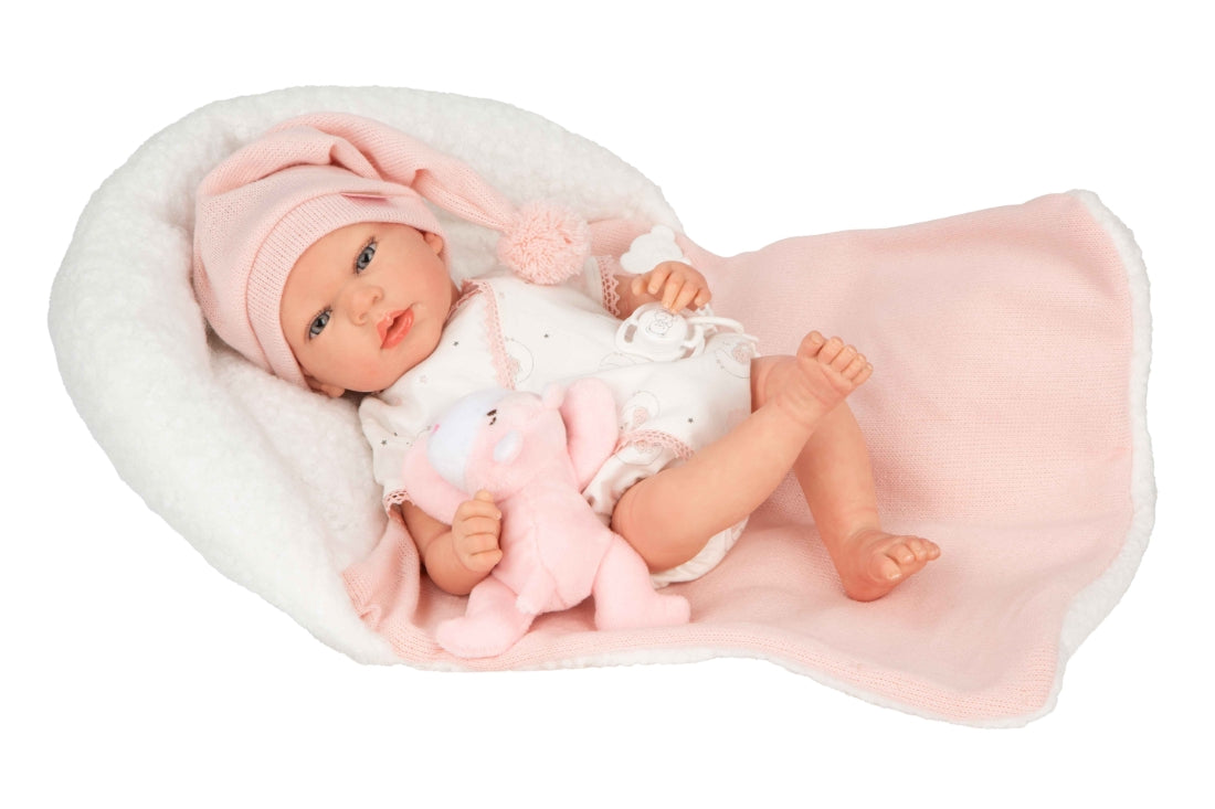 Arias Reborn lėlė kūdikėlis Arielė, 40 cm