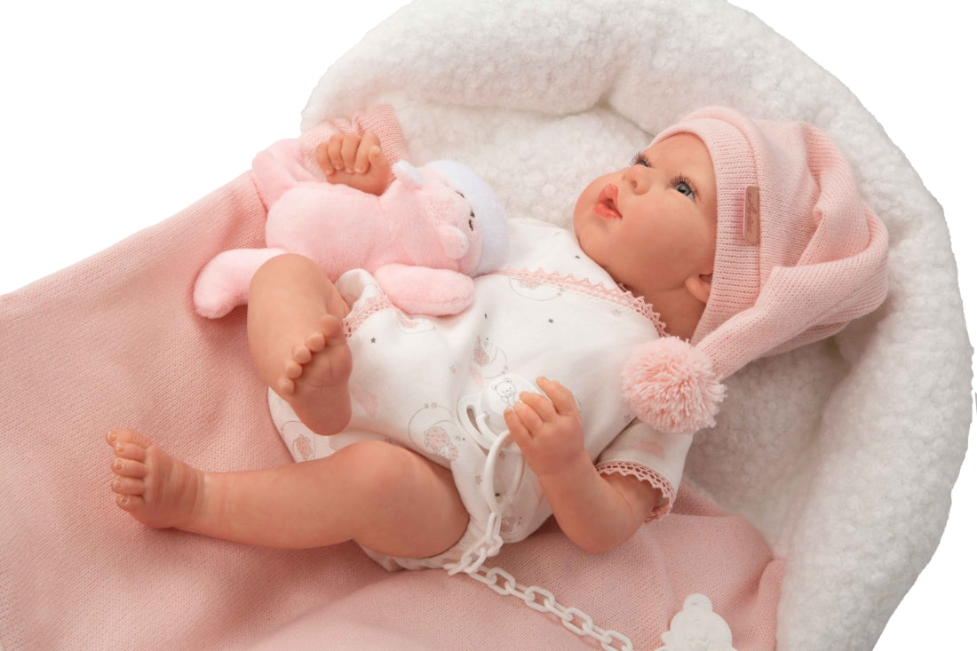 Arias Reborn lėlė kūdikėlis Arielė, 40 cm