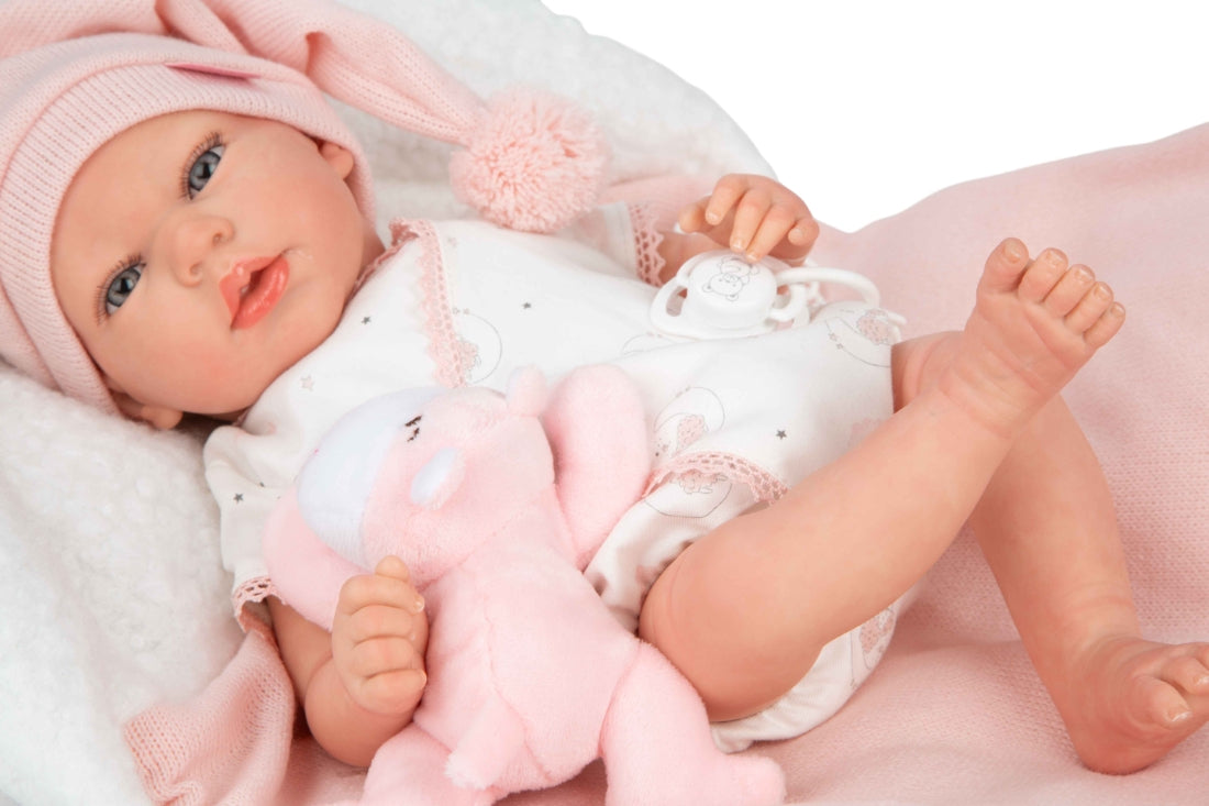 Arias Reborn lėlė kūdikėlis Arielė, 40 cm