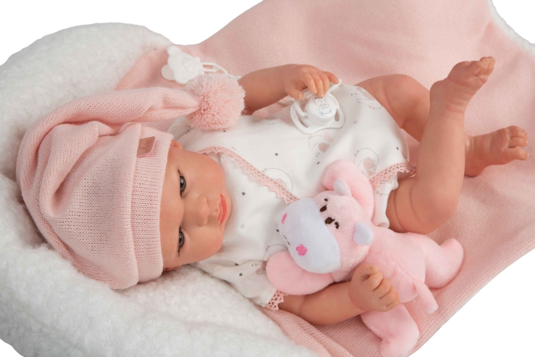 Arias Reborn lėlė kūdikėlis Arielė, 40 cm
