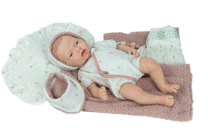 Arias silikoninė Reborn lėlė kūdikėlis, mergaitė 40 cm | ARIAS