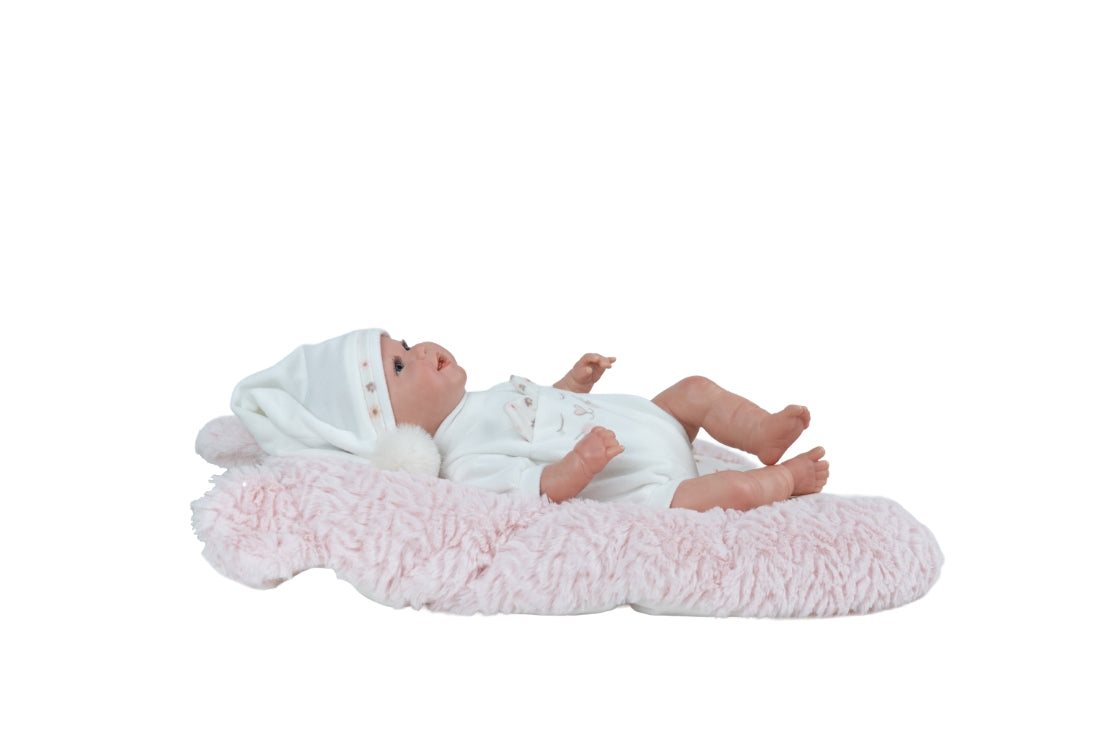 Arias Reborn lėlė kūdikėlis su miego pagalve, 35 cm