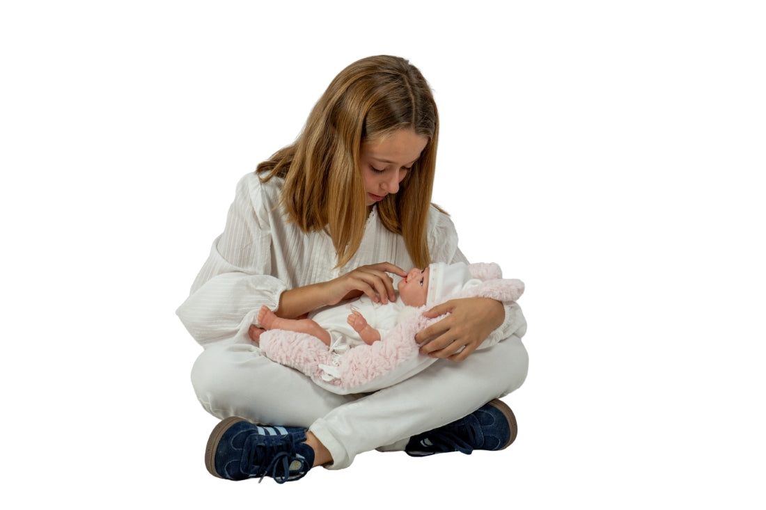 Arias Reborn lėlė kūdikėlis su miego pagalve, 35 cm
