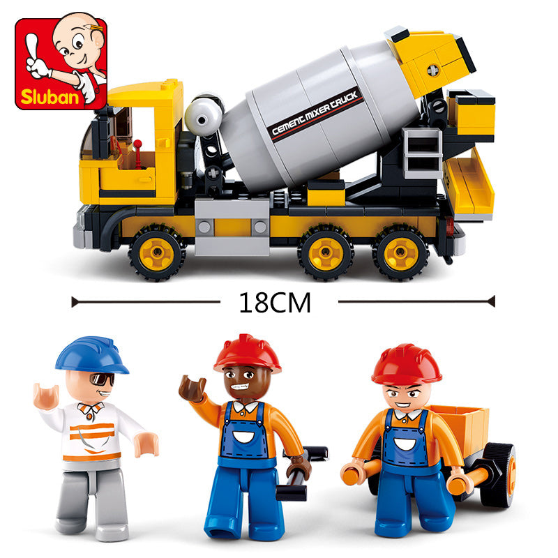 Sluban Building Blocks, Concrete Mixer, 296 pcs.