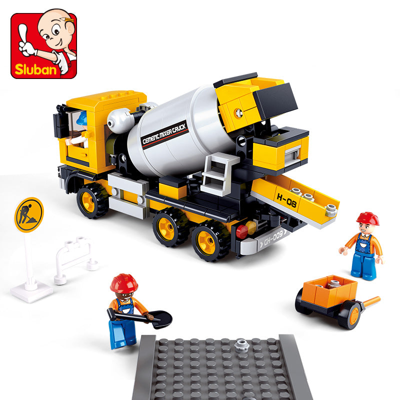 Sluban Building Blocks, Concrete Mixer, 296 pcs.
