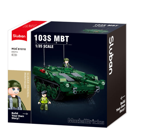 Sluban konstruktorius, Stridsvagn 103 kovinis tankas, 692 det. | SLUBAN