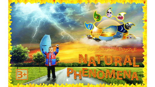 Dėlionė Natural Phenomena, 3+