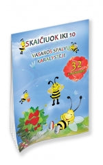 Knygelė SKAIČIUOK IKI 10 Vasaros spalvų karalystėje | PIO
