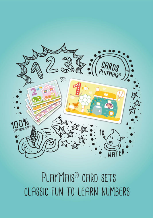 Kortelių rinkinys MOKAUSI Skaičiuoti | PLAYMAIS