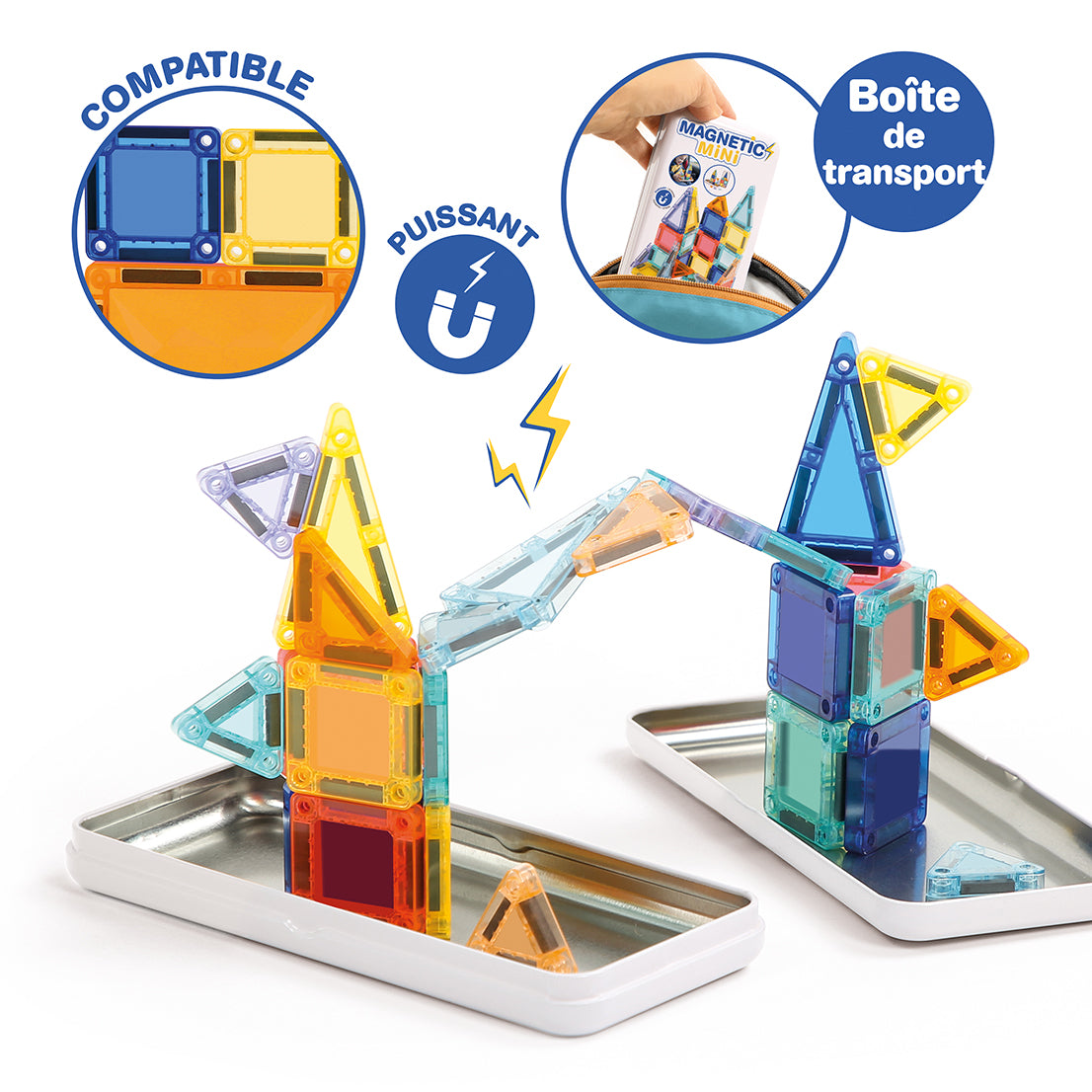 LUDI magnetinis konstruktorius Mini, kelioninis formatas
