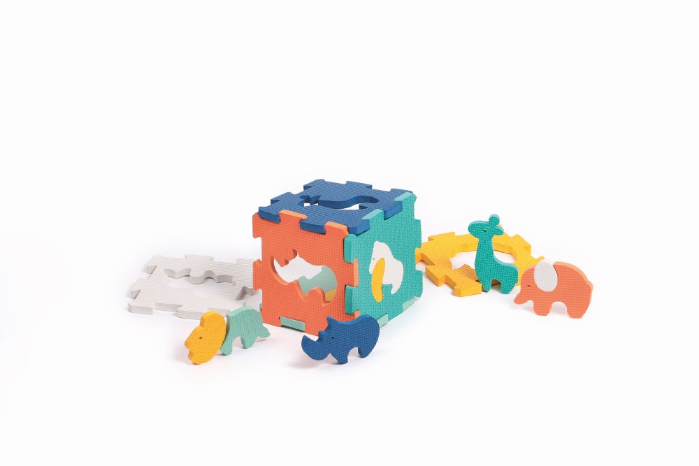 LUDI kilimėlis-3D dėlionė, mažieji gyvūnai
