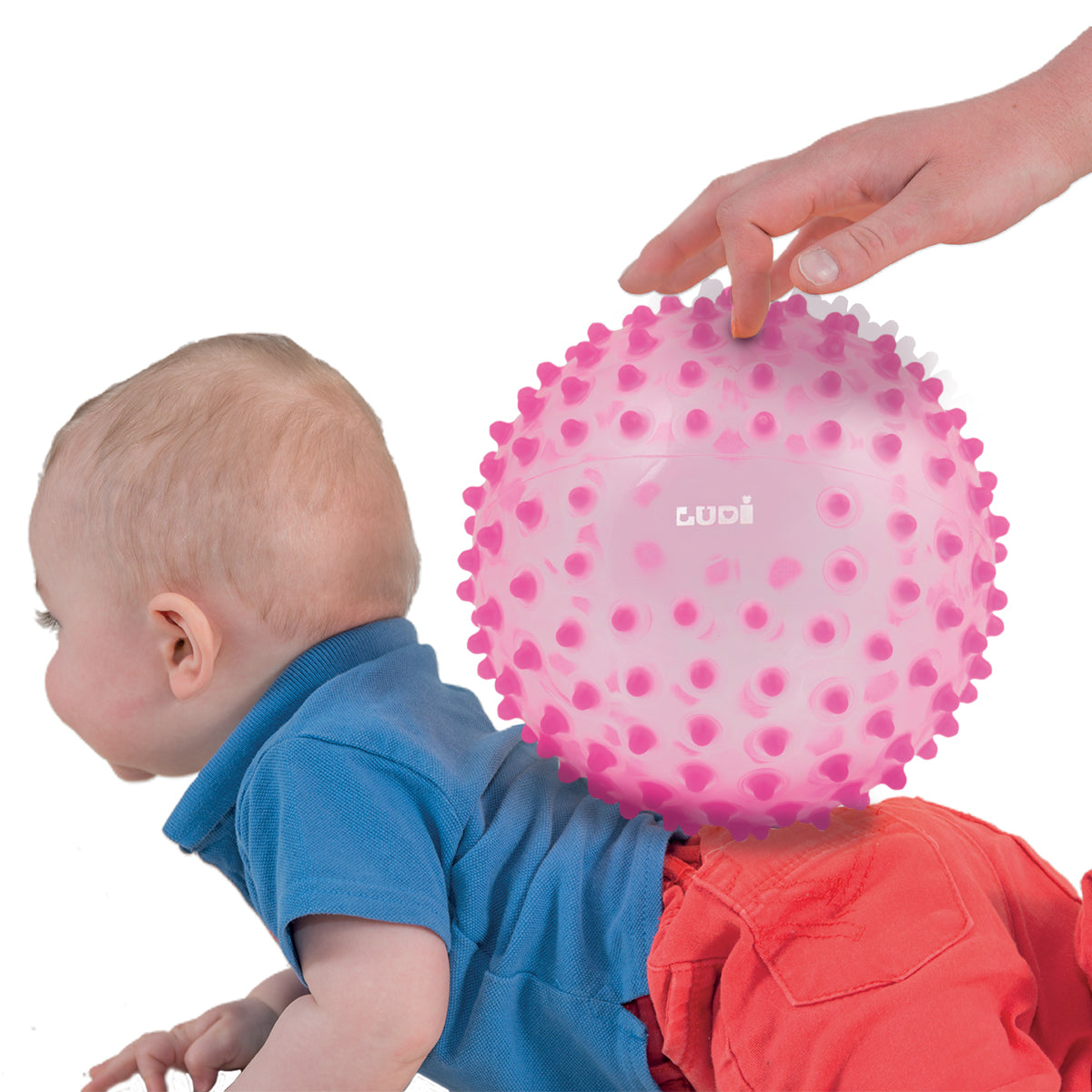 LUDI Exercise Ball, pink 20 cm