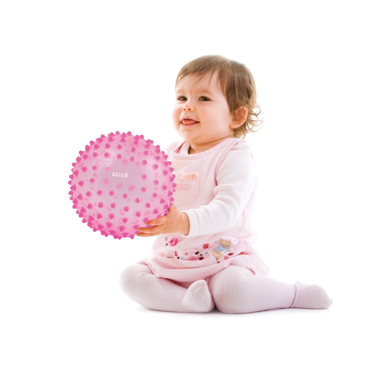 LUDI Exercise Ball, pink 20 cm