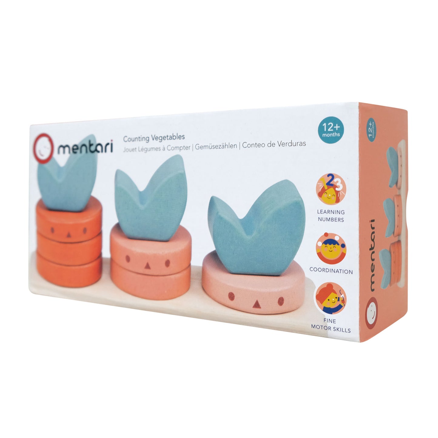 Mentari Sorting Toy, Vegetables