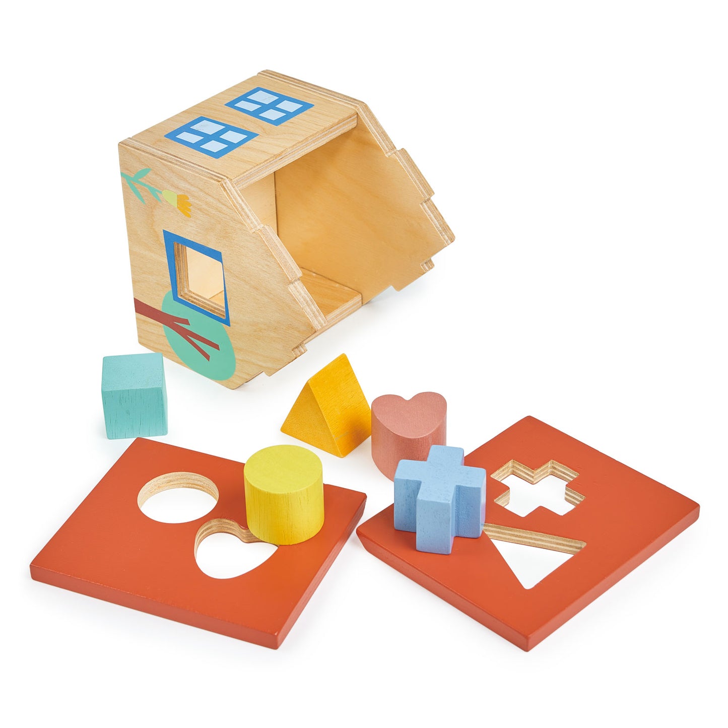 Mentari Shape Sorter, House