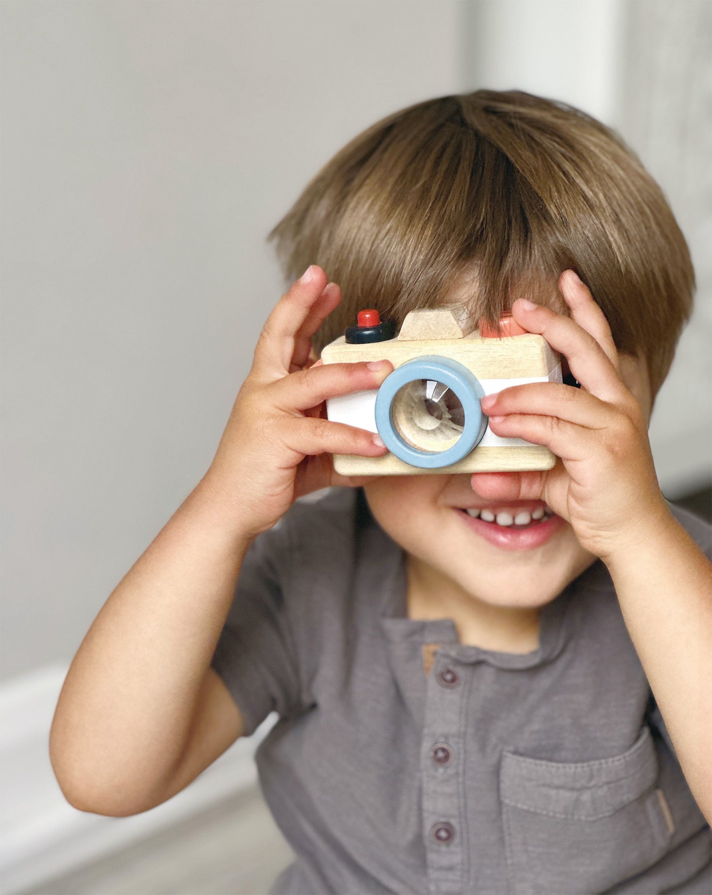 Mentari Žaislinis medinis fotoaparatas