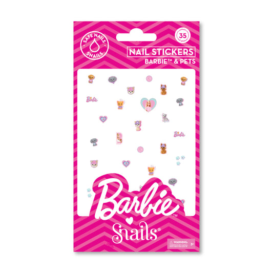 Barbie Snails nagų lipdukai, Barbie™ and Pets | SNAILS