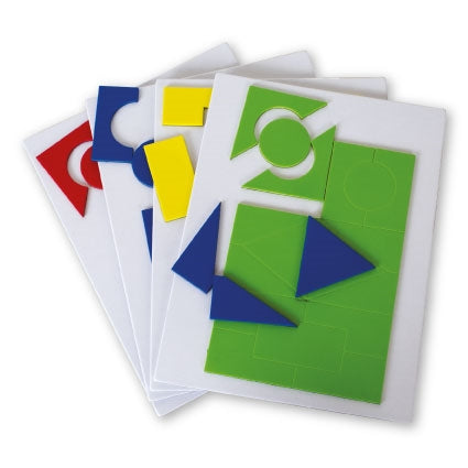 SEPP Magnetic Set Shapes, for 4 children