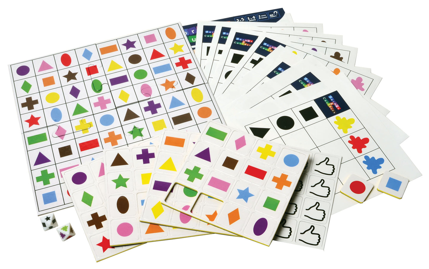 SEPP magnetic game, Shapes and Colours