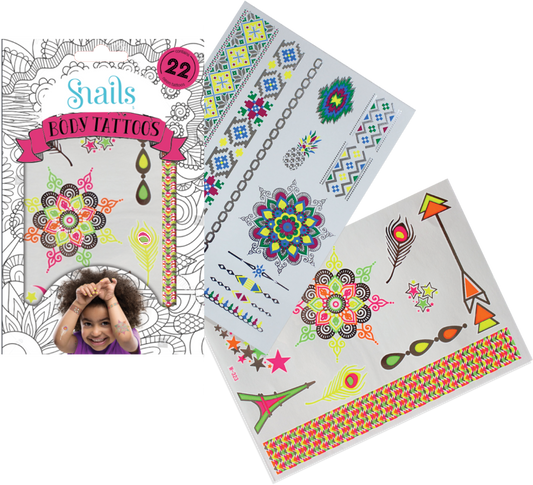 Snails Kūno Tatuiruotė Neonas | SNAILS